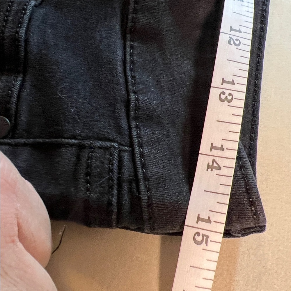 Level 99 Black Stretch Denim Pants Sz 29 - Picture 10 of 13
